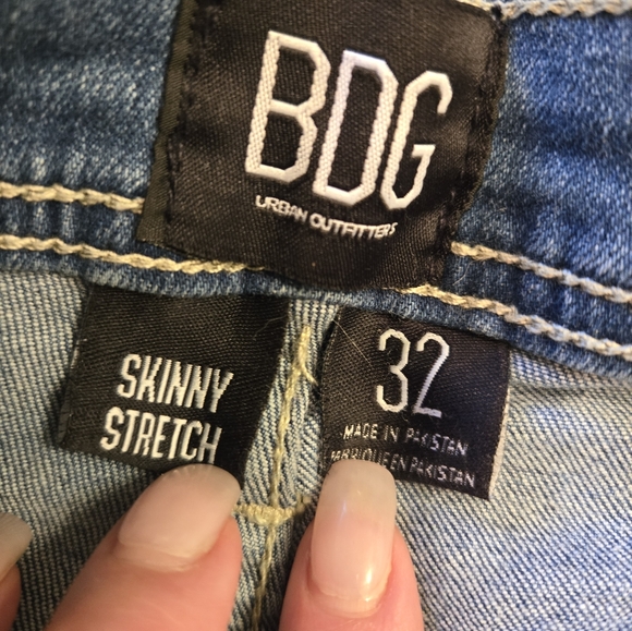 UO BDG Stretch Skinny Striped Jeans, 32 - Picture 3 of 8